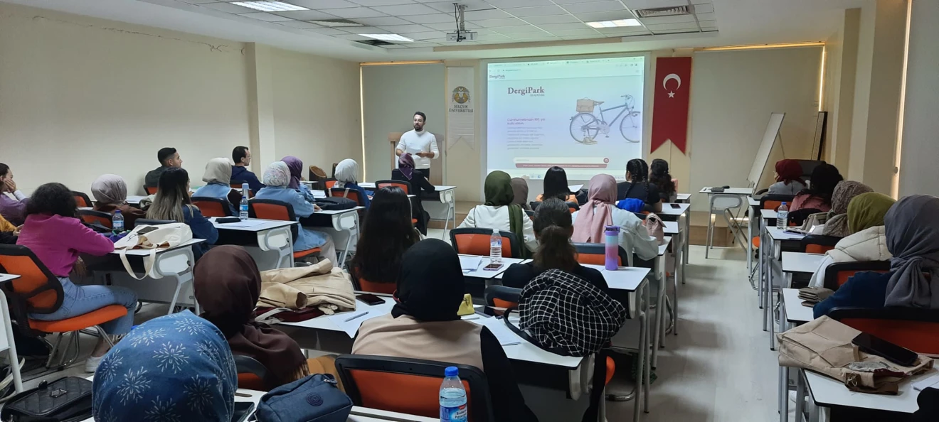  "Akademik Çalışmalarda Etik ve İntihal" ve "Veri Tabanları " 